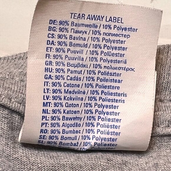 Disney Eeyore Donkey Sz XL T-Shirt Gray Ring Spun Feeling Sentimental Daisy - Picture 5 of 11